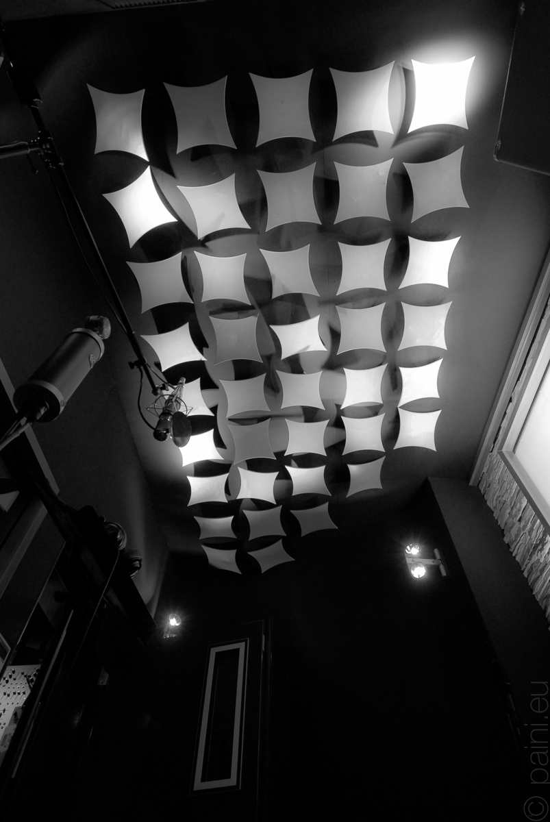 vocal booth / ceiling