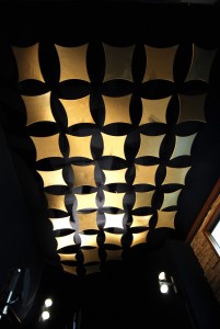 vocal booth / ceiling